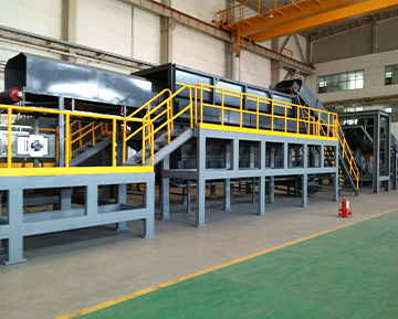 Solid waste disposal conveyor