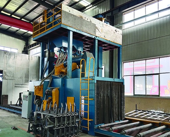 Large sandblasting machine