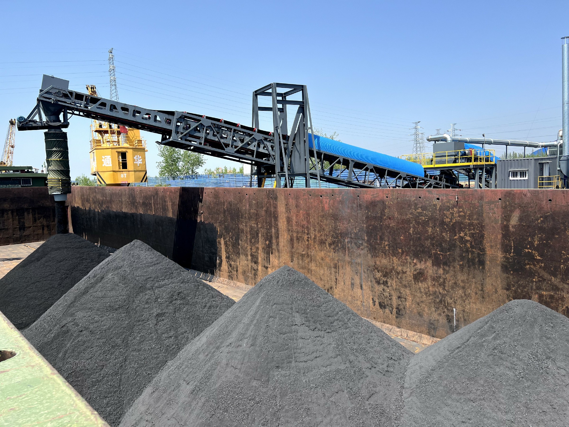 徐州装船机项目现场
